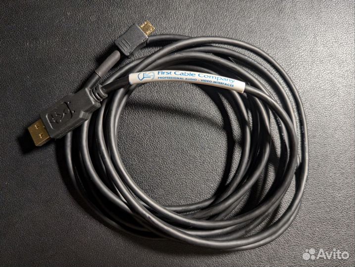 Провод USB - micro USB 3 метра First Cable Company