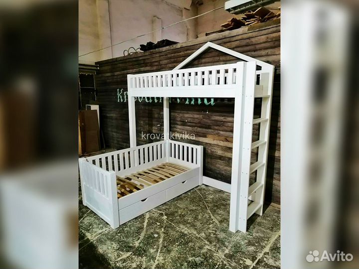 Двухъярусная Кроватка