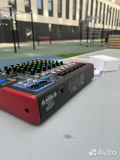 Микшерный пульт 8 каналов FX + USB + bluetooth