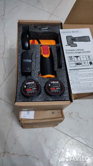 Аккумуляторная мини ушм болгарка