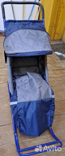 Коляска санки