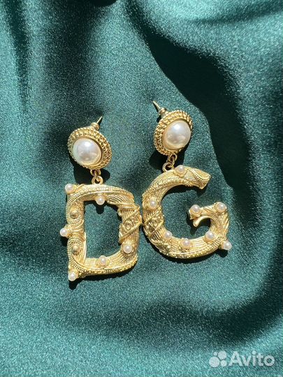 Серьги Dolce & Gabbana, Versace, Loewe и др