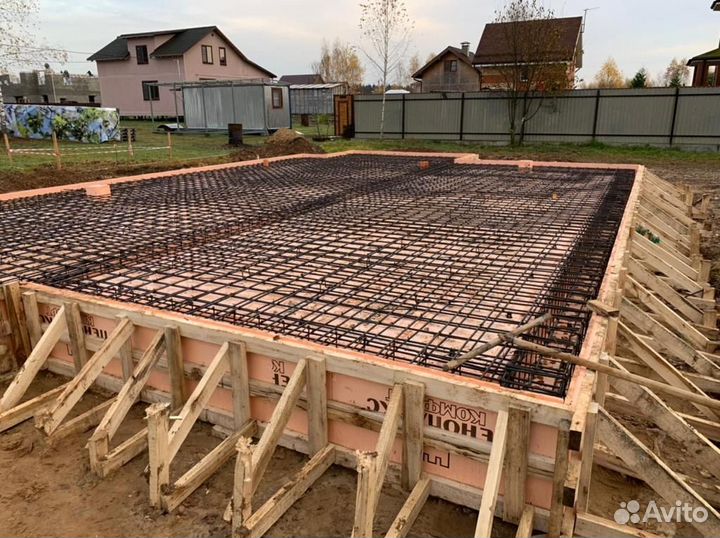 Фундаменты, жб монолитные конструкции, гарантия