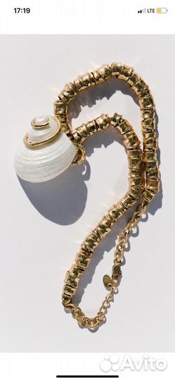 Колье с ракушкой Zara оригинал