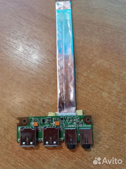 Плата расширения usb audio для Asus k53s