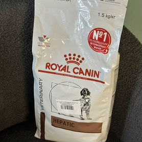 Royal canin hepatic для собак 1,5кг