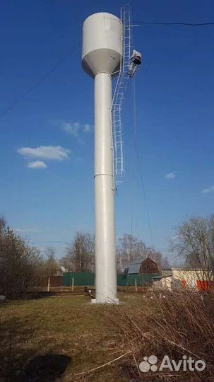 Чистка водонапорных башень (Рожновского)