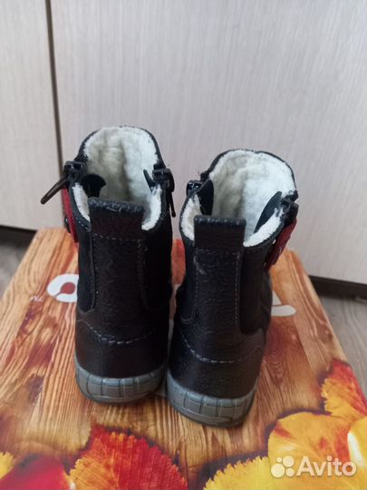 Зимние сапожки для девочки размер 21
