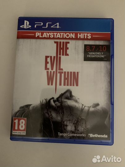 The evil within ps4 диск