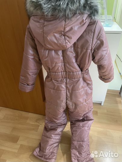 Зимний комбинезон для девочки 116
