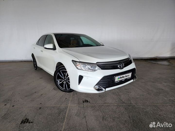 Toyota Camry 2.5 AT, 2016, 187 616 км