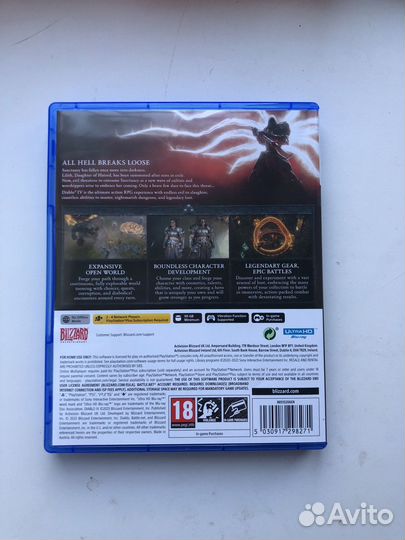 Diablo 4 ps5 диск