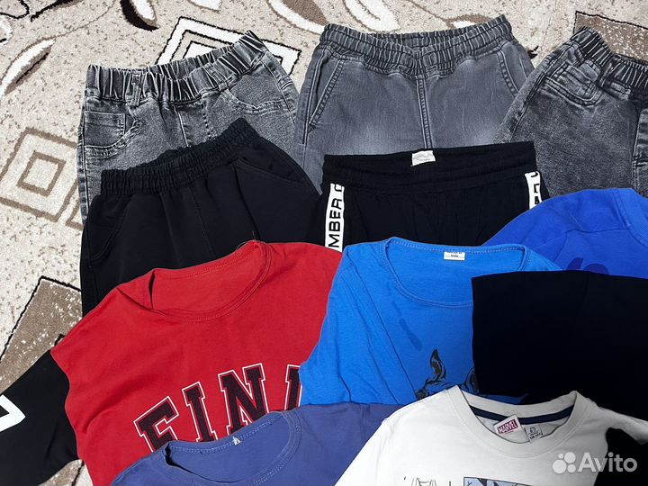 Одежда пакетом для мальчика 128-140