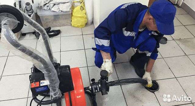 Прочистка канализации устранение засоров сантехник