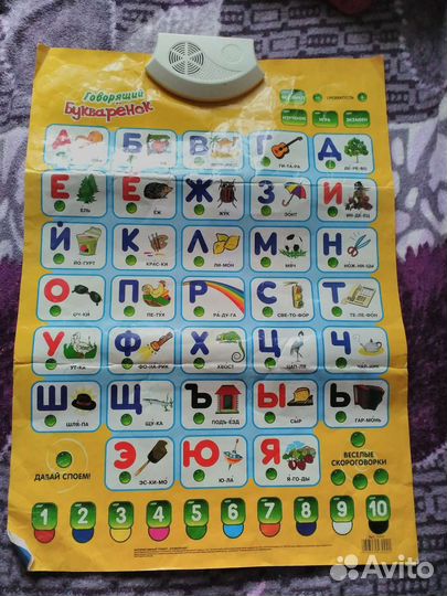 Азбука говорящая (плакат)