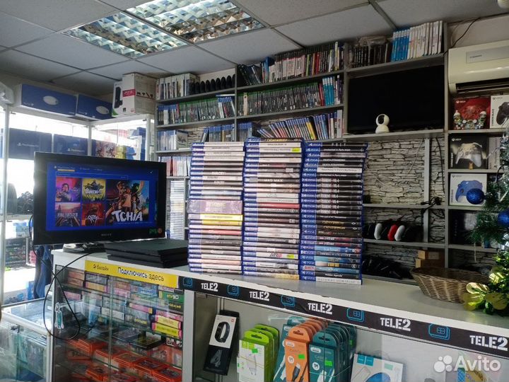 Sony Playstation 4 + 100 игр в подарок