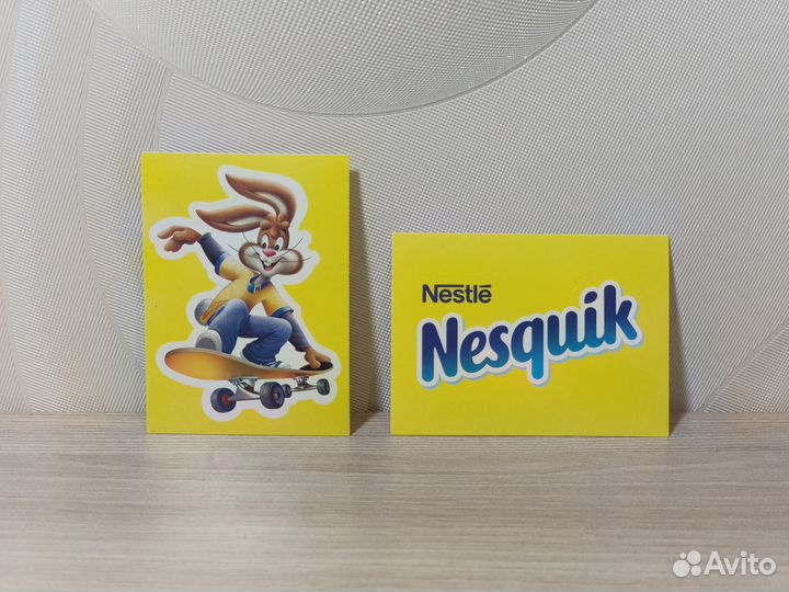 Наклейки Несквик