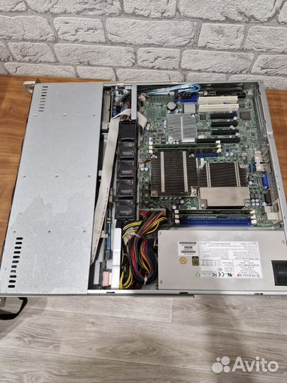 Сервер supermicro Intel Xeon L5420 x2 и 12 гб DDR3