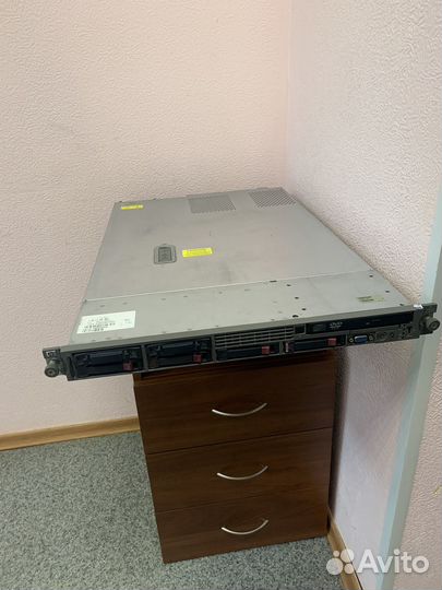 Боевой надежный Сервер HP DL360 gen5 без дисков
