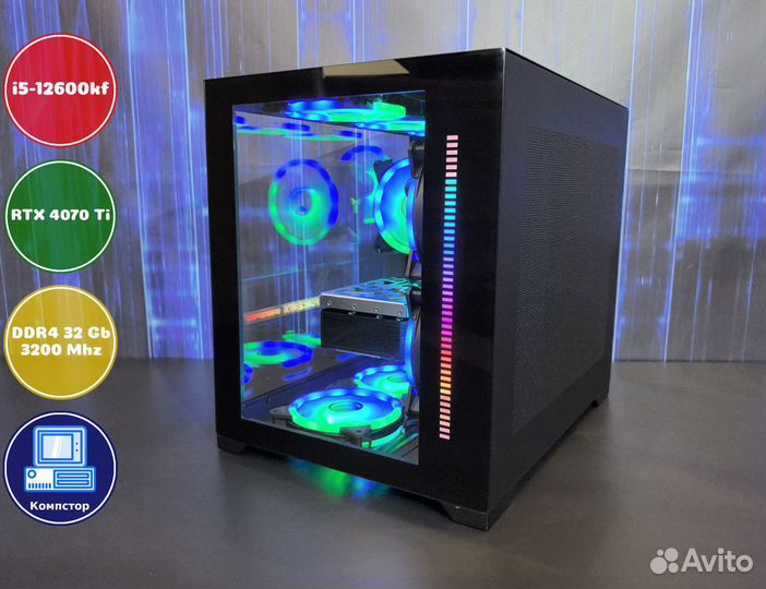 Компьютер новый i5-RTX4070Ti-32DDR4-ASW8630752-B760