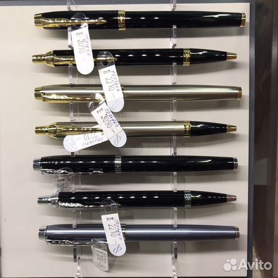 Ручка шариковая parker, перьевая паркер, ролер пар