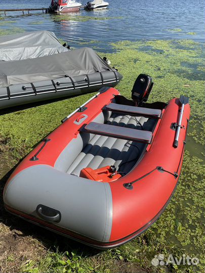 Лодка reef 335 нднд + мотор Тохатсу 5 сил (2такта)