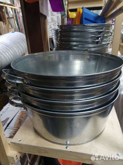 Таз оцинкованный 13 литров