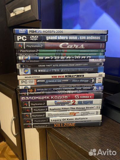 Диски на ps2