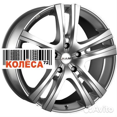 MAK Aria 9.5x20 5x150 ET53 Dia110.2 Silver