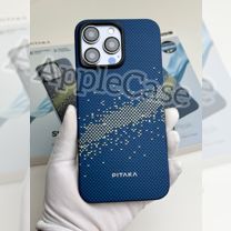 Чехол Pitaka на iPhone 15 Pro/Pro Max млечный путь