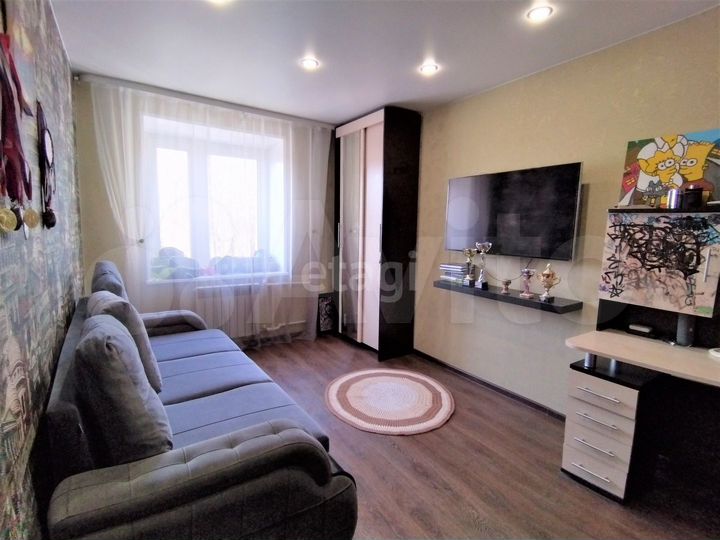 3-к. квартира, 64,5 м², 4/9 эт.