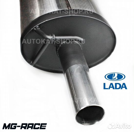 Тюнинг глушитель LADA Granta 1.6 л. 98,106 л.с