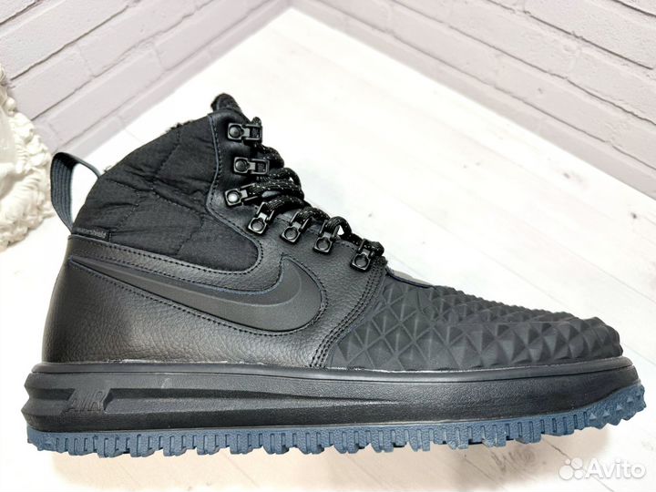 Nike force 1 lunar duckboot зимние на меху