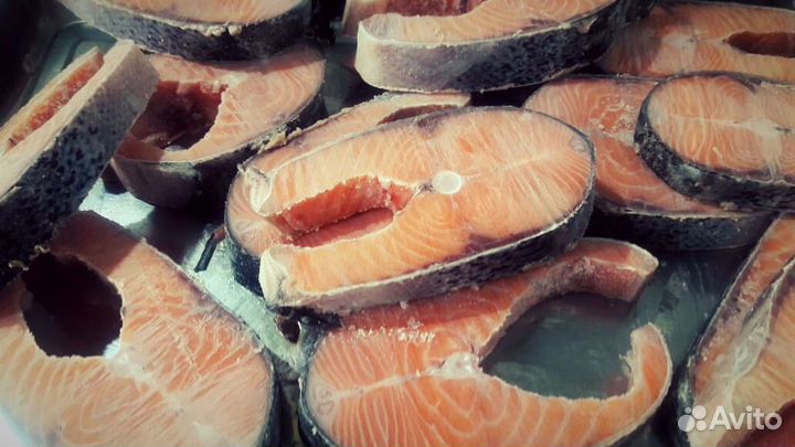 Стейк из чавычи