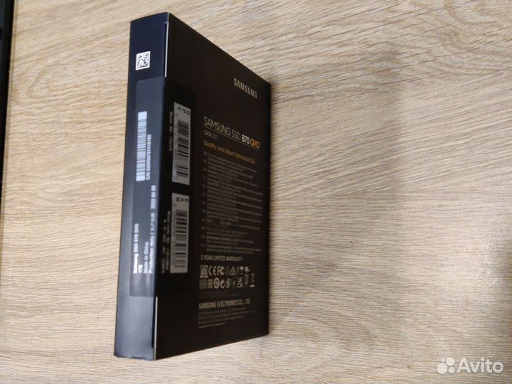 Ssd диск Samsung 870 QVO 1 TB