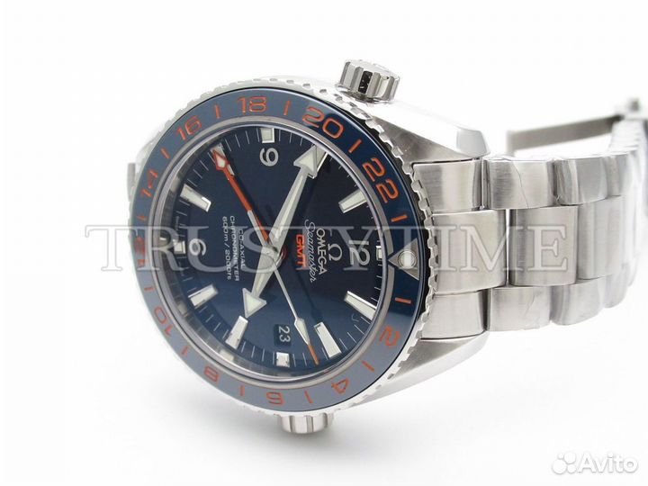 Часы Omega Seamaster Planet Ocean 600m CoAxial Master Chronometer GMT GoodPlanet 43.5mm 232.30.44.22