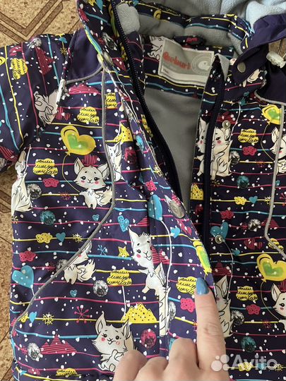 Зимний костюм для девочки