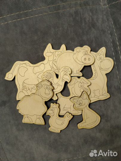 Пазл раскраска