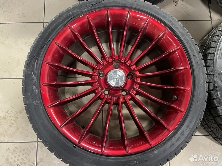 Колеса BMW Alpina R19 разноширокие candy red