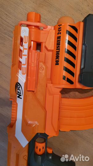 Nerf SlingFire и Nerf Demolisher