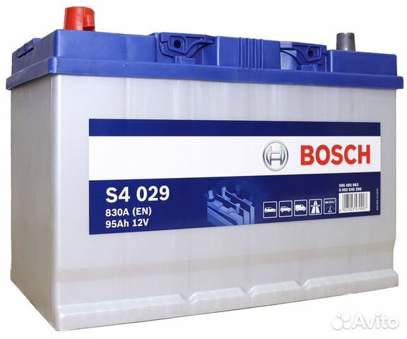 Аккумулятор Bosch S4 95Ач 830А Пп D31 Германия