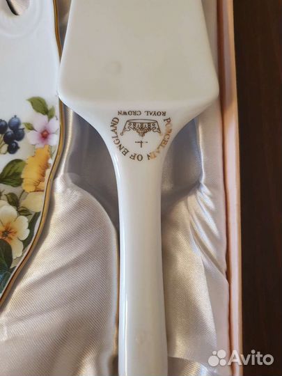 Блюдо тарелка для торта с лопаткой