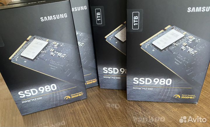 Новые Ssd samsung 980 1tb m.2