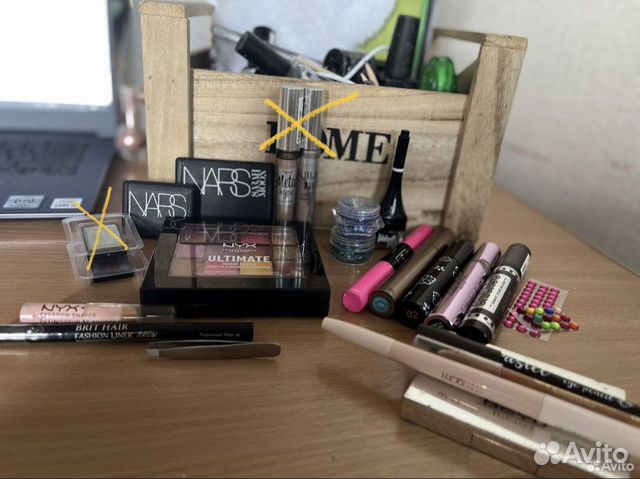 Тени, тушь для макияжа глаз (оригиналы)