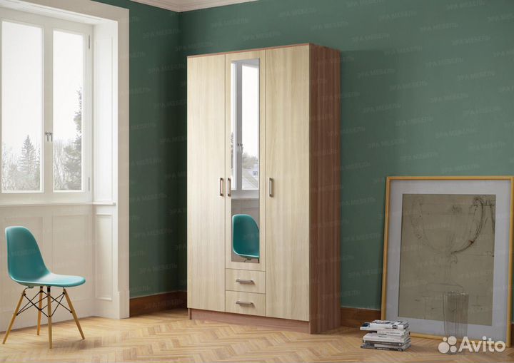 Распашной шкаф Трио