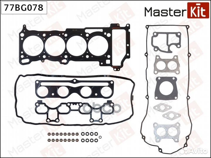 77BG078 Набор прокладок верхний nissan almera/P