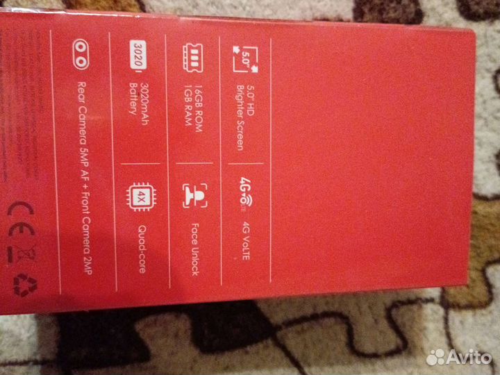 Itel A25, 16 ГБ