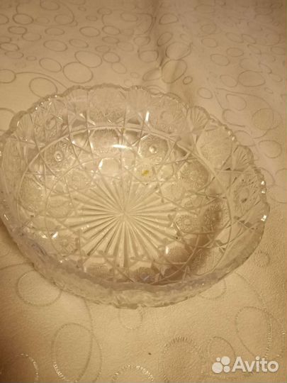 Хрустальная ваза