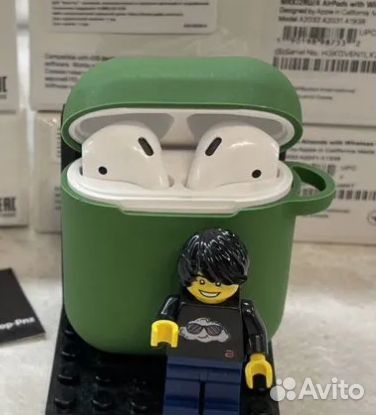 Airpods 2 новые + чехол