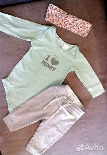 Пакет фирменных вещей 68-74+ игрушки